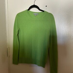 Cashmere Kelly Green Women's Sweater. Quiet Beauty, Luxury.
